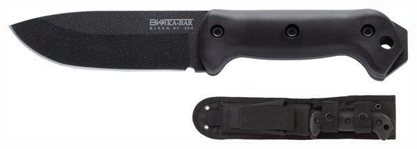 KA-BAR Becker Companion 5.25" Fixed Blade with MOLLE-Compatible Polyester Sheath