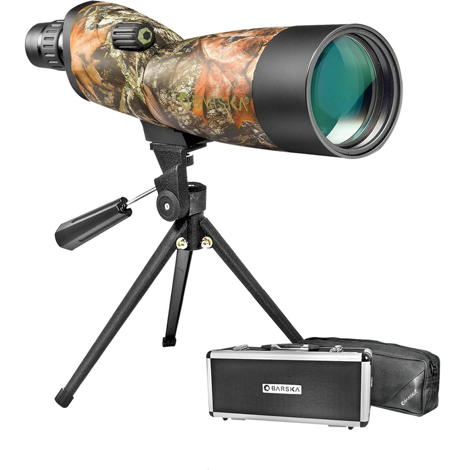 Barska Blackhawk WP Mossy Oak 20-60x60mm Spotting Scope Kit