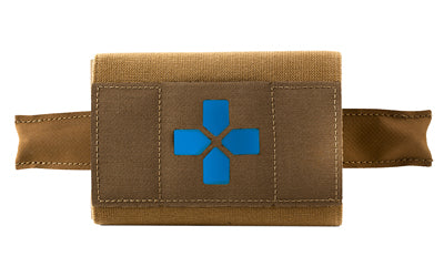 Blue Force Gear Micro TKN Belt Attachment Medical Pouch, Empty, Coyote Brown BT-TKN-MTKN-EMPTY-CB