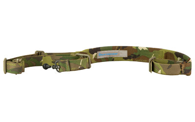 Blue Force Gear Vickers 221 2-to-1 Convertible Padded Sling with RED Swivel, MultiCam, 2" Tubular Webbing, 57"-67"