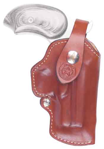Bond Arms Right Hand Full Trigger Guard Tan Leather Holster 3.5" Barrel