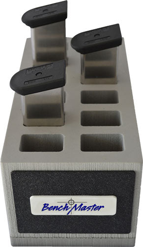 Benchmaster Double Stack 9MM 12-Magazine Storage Rack Organizer