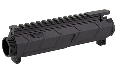 Bootleg Billet Upper Receiver for AR-15, Black Hard Anodized, No Forward Assist BP-UR-1A