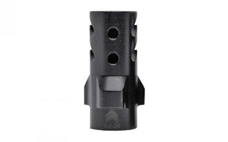 Angstadt Arms 1/2x28 3-Lug 9mm Muzzle Brake for Suppressor Attachment