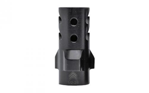 Angstadt Arms 1/2x28 3-Lug 9mm Muzzle Brake for Suppressor Attachment