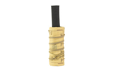 Burn Proof Gear BPG-SC-H Heavy Suppressor Cover 6.5"x1.5", Wheat Tan, Kevlar/Fiberglass Liner