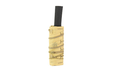Burn Proof Gear BPG-SC-H Heavy Suppressor Cover 7"x1.5", Wheat Tan, Kevlar/Fiberglass Liner