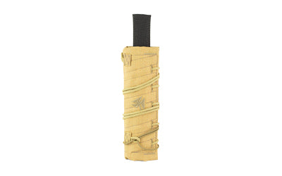 Burn Proof Gear BPG-SC-H Heavy Suppressor Cover 8.5"x1.5", Wheat Tan, Kevlar/Fiberglass Liner