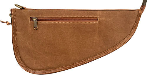 PALMETTO PISTOL CASE LARGE FIELD TAN-WAXED CANVAS BUFFALO