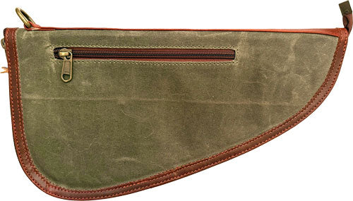 PALMETTO PISTOL CASE LARGE WOODLAND-WAXED CANVAS/BUFFALO