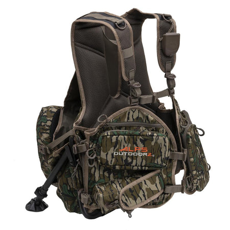 Alps Grand Slam Turkey Vest Fold-Away Seat Mossy Oak Greenleaf Standard
