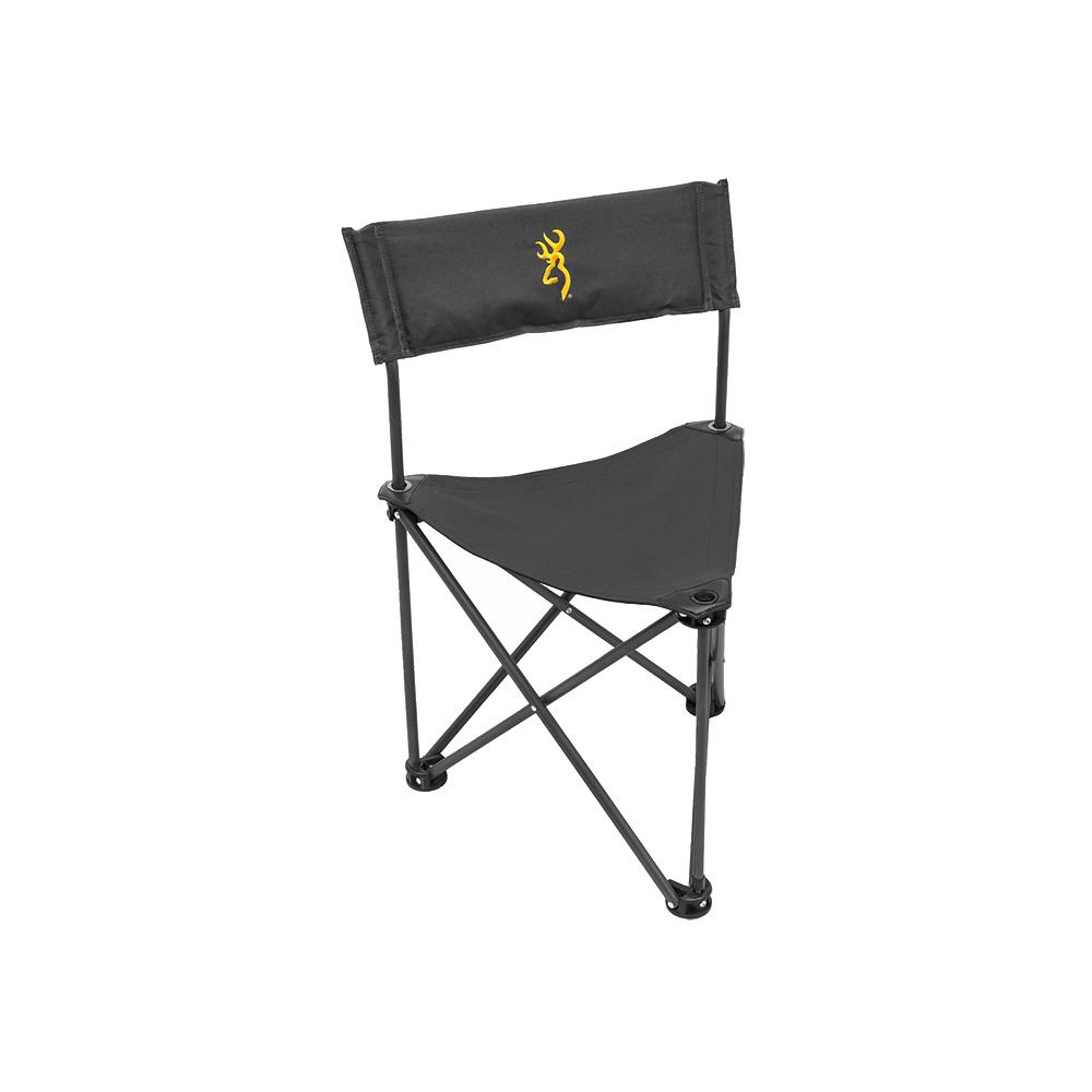 Browning Dakota Lightweight Camping Chair with Back Charcoal