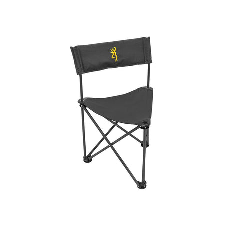 Browning Dakota Lightweight Camping Chair with Back Charcoal