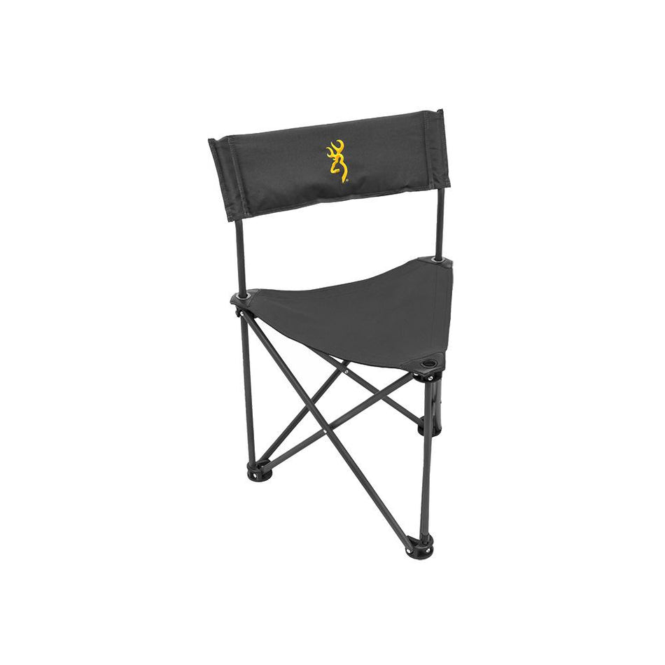 Browning Dakota Lightweight Camping Chair with Back Charcoal