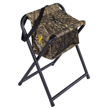 Browning SteadyReady Wide Angled Hunting Seat with Cooler Realtree MAX-5