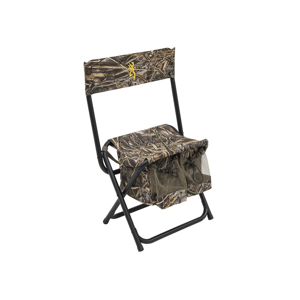 Browning Dove Shooter Hunting Chair Realtree MAX-7 with Insulated Cooler and Carry Strap