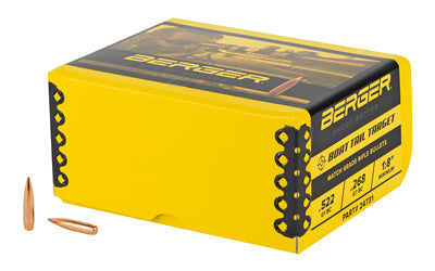 Berger Bullets BT Target .243 Diameter 6MM/243 Winchester 108 Grain Boat Tail Hollow Point 500 Count 24731