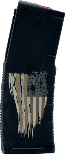 Black Rain AR15 5.56 Rifle Magazine 30 Round Tattered Flag
