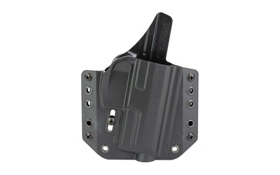 HK VP9SK OWB Holster by Bravo Concealment BCA, Right Hand, Black Polymer, 1.5" Belt Loops