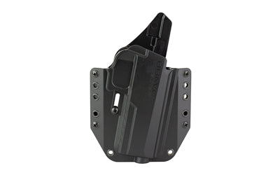 Sig Sauer P320 Full Size OWB Holster by Bravo Concealment BCA, Right Hand, Black Polymer, 1.5" Belt Loops