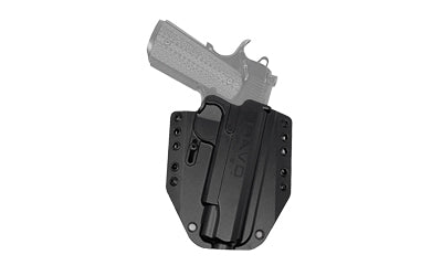 Bravo Concealment BCA OWB Concealment Holster with 1.5" Belt Loops, 1911 Full Size Rail/No Rail, RH