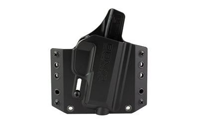 Sig Sauer P365 OWB Holster by Bravo Concealment BCA, Right Hand, Black Polymer, 1.5" Belt Loops