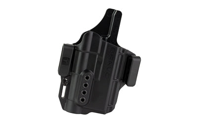Bravo Concealment Torsion IWB Light Bearing Holster with Waistband Clips, Glock 19 + TLR-1, RH, Polymer