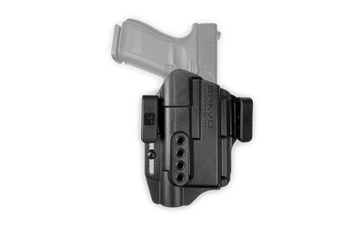 Bravo Concealment Torsion IWB Light Bearing Holster with Waistband Clips, Glock 19 + SureFire X300, RH