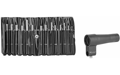 BSA Optics Multi-Cal Bore Sighter with Arbors, Soft Carry Case, Clam Pack