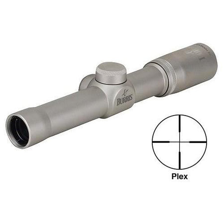 Burris 2x20mm Nickel Long Eye Relief Handgun Scope Plex Reticle