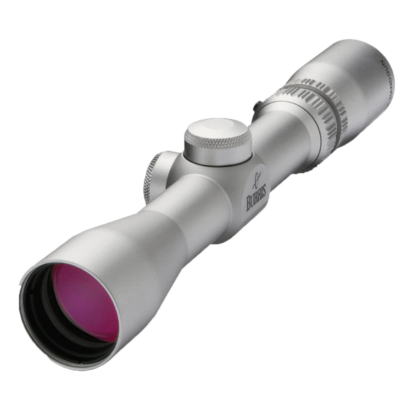 Burris 2-7x32mm Plex Reticle Handgun Scope Nickel Finish Long Eye Relief Waterproof