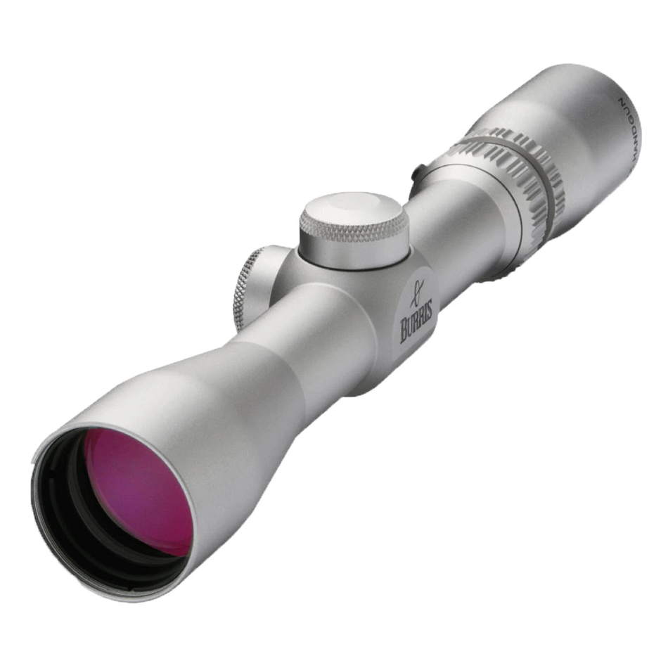 Burris 2-7x32mm Plex Reticle Handgun Scope Nickel Finish Long Eye Relief Waterproof