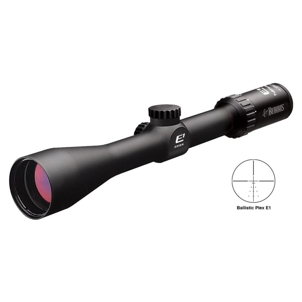 Burris Fullfield E1 3-9x40 Rifle Scope 1-Inch Tube SFP Ballistic Plex E1 Non-Illum Matte Black