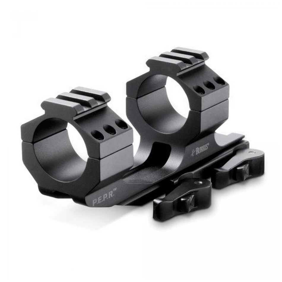 Burris PEPR QD Mount 30mm with Picatinny Top Rail Matte Black