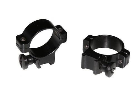 Burris Aluminum .22 Ring Set 1-Inch Medium Height Gloss for Rimfire and Airgun