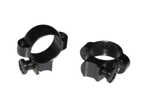 Burris Solid Steel 1" Medium Rimfire & Airgun Scope Rings - .22 Grooved Receiver, Gloss