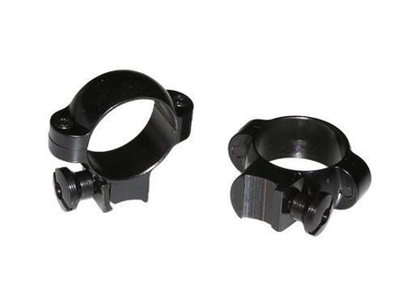 Burris Solid Steel 1" Medium Rimfire & Airgun Scope Rings - .22 Grooved Receiver, Gloss