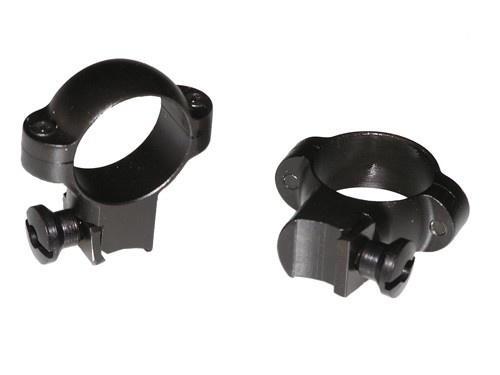 Burris Deluxe 1" High Solid Steel .22 Grooved Receiver Scope Rings - Matte
