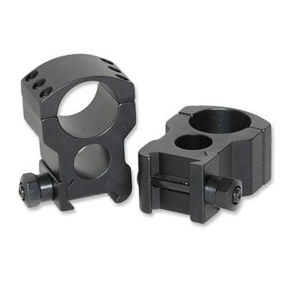 Burris Aluminum XTR Xtreme Tactical 2-Piece Rings 1 Inch Extra High Matte