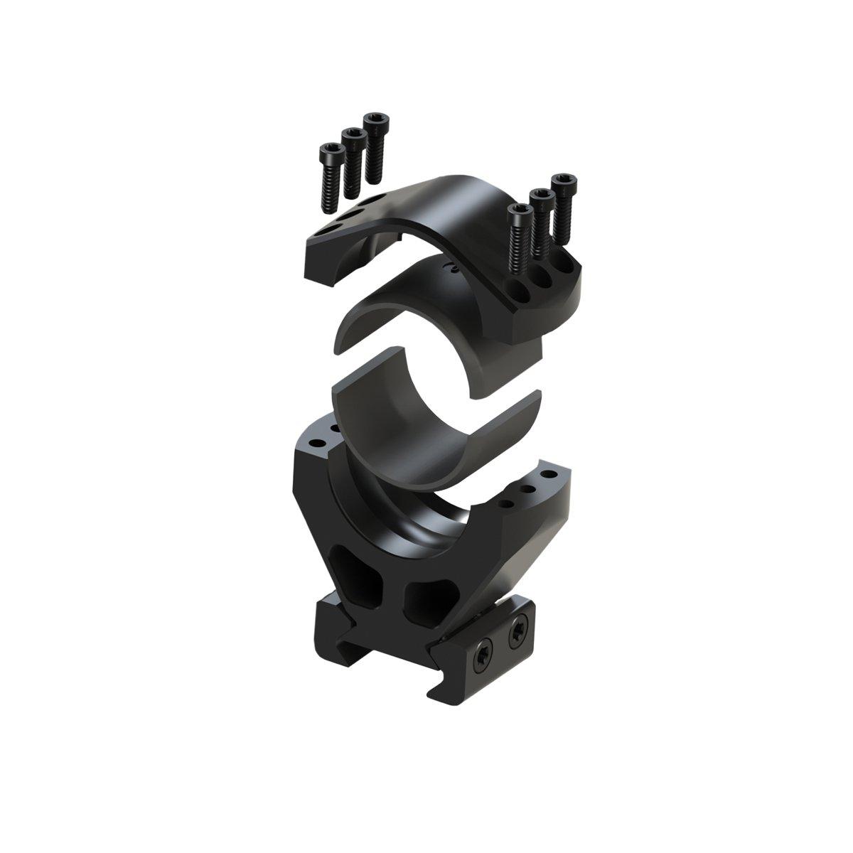 Burris XTR Signature Scope Ring Set Pos-Align Offset Inserts 34mm 1.50 inch Height