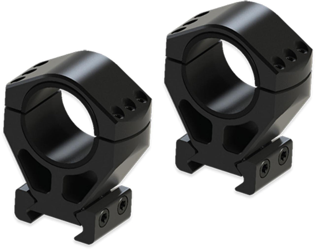 Burris XTR Signature Scope Ring Set Pos-Align Offset Inserts 1 inch Extra High Matte Aluminum