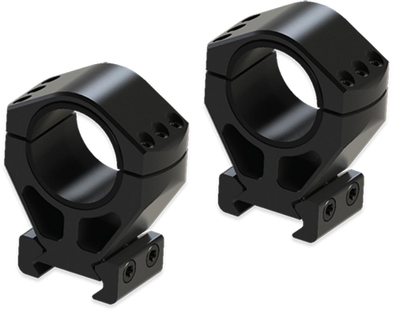 Burris XTR Signature Scope Ring Set Pos-Align Offset Inserts 1 inch Extra High Matte Aluminum