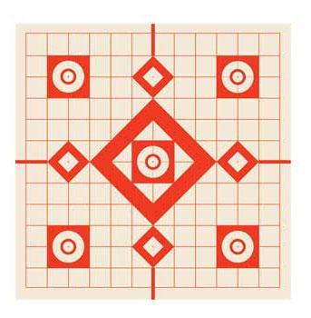 Burris Non-Reflective Shooting Targets 10 Pack with Multiple Aiming Spots