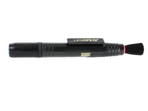 Burris Lens Pen Optic Cleaner with Retractable Brush and Non-Liquid Compound Pad