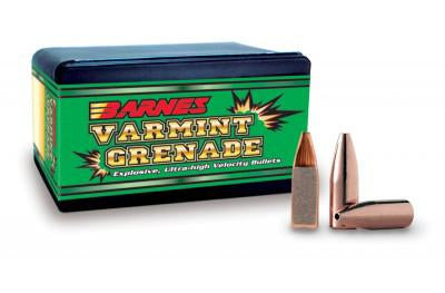 Barnes Varmint Grenade .22 Cal .224" 30 gr VGFB Rifle Bullets 250/ct