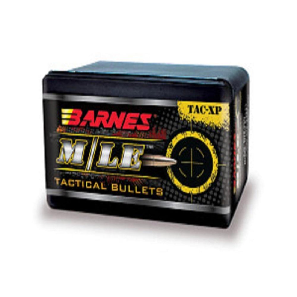 Barnes M/LE TAC-XP 9mm Luger .355" 95gr Flat Base HP Bullets 40/ct