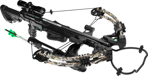 CenterPoint Sniper Elite 385 FPS Crossbow with Adjustable Stock Black
