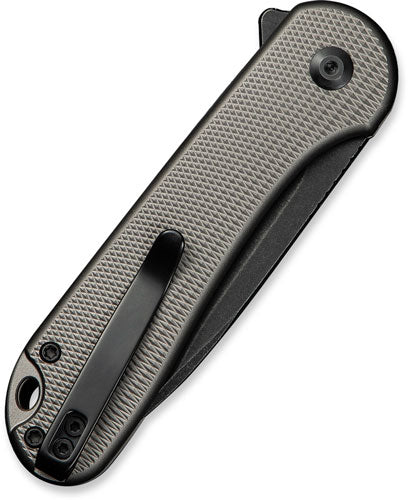 CIVIVI Elementum II 2.9" Diamond Pattern Gray/Black Folding Knife