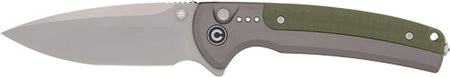 CIVIVI Sentinel Strike II 3.7" Gray Aluminum Handle Stonewash Finish Folding Knife