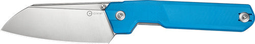 CIVIVI Hid 4.14" Blue G-10 Satin Finish Folding Knife